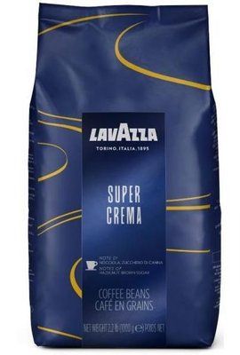 Кофе Lavazza Super Crema в зернах 1кг 000055 фото