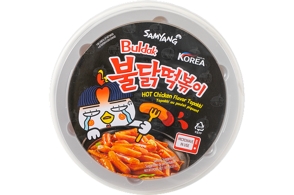 Токпоки Buldak HOT Chiken Flavor SAMYANG 185 г  13402 фото
