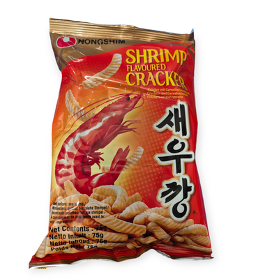 Крекер креветковий Cracker Shrimp Flavoured NONGSHIM 75 г  216128 фото