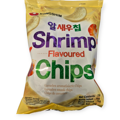 Чіпси креветкові Chips Shrimp Flavoured NONGSHIM 75 г  061309 фото