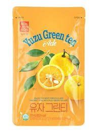 Холодный чай Yuzu Green Tea NOKCHAWON 170мл 15063 фото