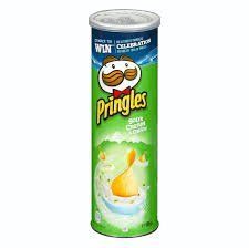 Чіпси Pringles зі смаком сметана та зелень 165г 101597 фото