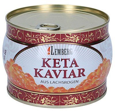 Ікра червона кети Lemberg Keta 500г 078465 фото