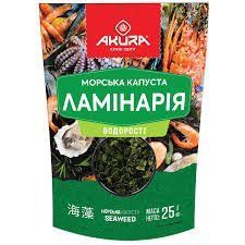 Морская капуста Ламинария сухая 25г Акура 460668 фото
