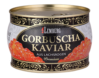 Ікра червона горбуша Lemberg Gorbuscha 400г 0001254 фото