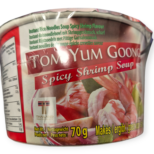 Локшина швидкого приготування у склянці TOM YUM Goong Bowl MAMA 70г 12778 фото