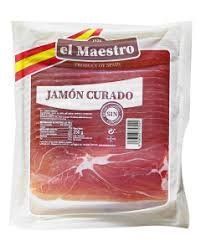Хамон Maestro JAMON Curado Locheando 250г нарізка 753929 фото
