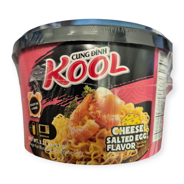 Лапша быстрая со вкусом сыра KOOL CUNG DINH 91г 13500  фото