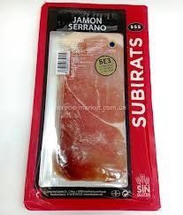 Хамон JAMON Serrano Reserva 100г нарезка 752519 фото