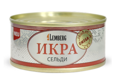 Икра сельди 100гр Лемберг 00014 фото