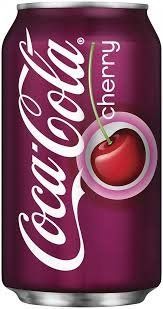 Напиток газированный со вкусом вишни Coca Cola cherry 330мл  951608 фото