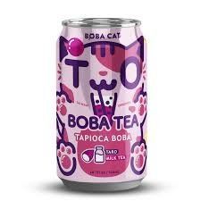 Напиток бабли молочный матч и тапиока BOBA CAT 315мл 78037 фото