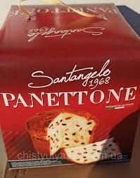 Паска Panettone Santangelo 908г (,тірамісу)  080172 фото