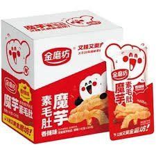 Конжак снек гострий Konjac Tripe Hot & Spicy GOLDEN MILL 18 г  14998 фото