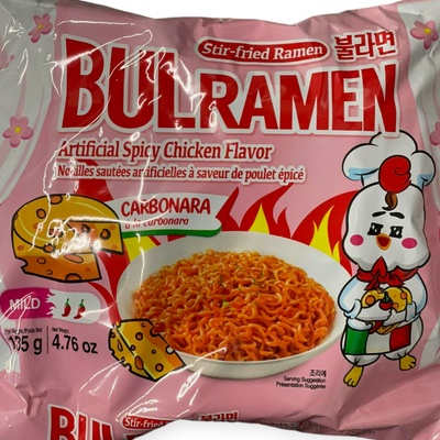 Булрамен со вкусом курицы в соусе Карбонара 135г 90721 фото