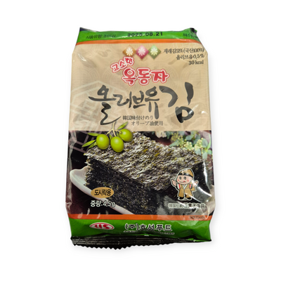 Нори снек с оливгковым маслом OCK-DONG-JA 4,5 г 842105 фото